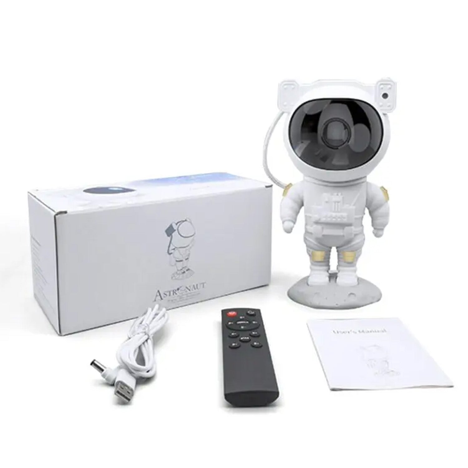 Robot Sky Space Stars Light Astronaut Galaxy Projector, Night lamp, Bedroom, Kids, Projector, Remote Control, Star Projector Will Take Children's to Explore The Vast Starry Sky for Adults, raksha bandhan, Diwali Gift - infinityexculsivestore.com