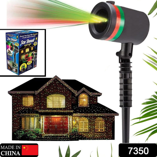Star Fairy Motion Laser Lights Projector for Garden Lawn Landscape Outdoor Indoor, Home, Office, Diwali, Christmas, Navratri, Decorative Light, Party (No Remote Button, Multicolour) - infinityexculsivestore.com
