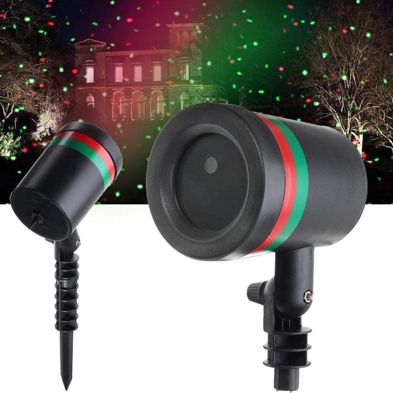 Star Fairy Motion Laser Lights Projector for Garden Lawn Landscape Outdoor Indoor, Home, Office, Diwali, Christmas, Navratri, Decorative Light, Party (No Remote Button, Multicolour) - infinityexculsivestore.com