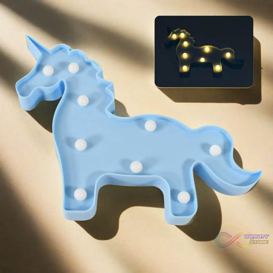 3D LED Night Light Table Lamp for Party Birthday Wedding Atmosphere, Battery Operated Decorative Light Nursery Lamp for Bedroom and Wall Decoration For Children Bedroom Wall, Light (1 Pc / Battery Not Included) - infinityexculsivestore.com