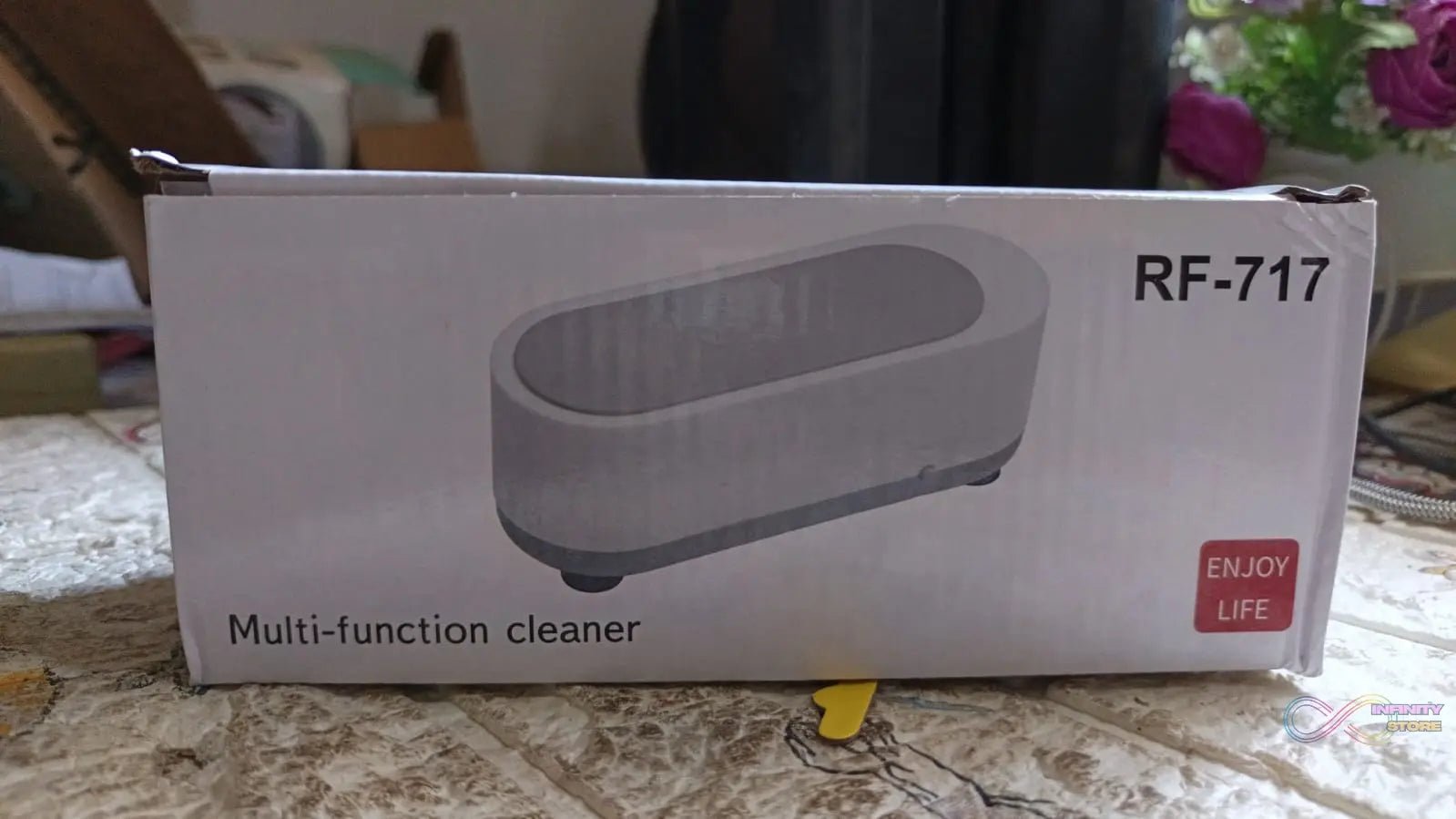 Ultrasonic Jewllery, Cleaner, Ultrasonic Cleaning Machine, Portable jewellery Cleaning Mchine For Jewellery, Ring, Silver, Retainer, Glasses, Watches, Coins, High Frequency Vibration Machine (Battery Not Included) - infinityexculsivestore.com