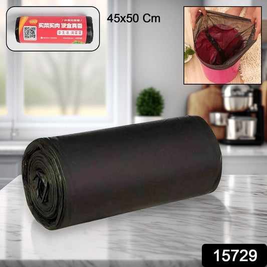 Black Garbage Bags / Dustbin Bags / Trash Bags 45x50cm (1Pc) - infinityexculsivestore.com