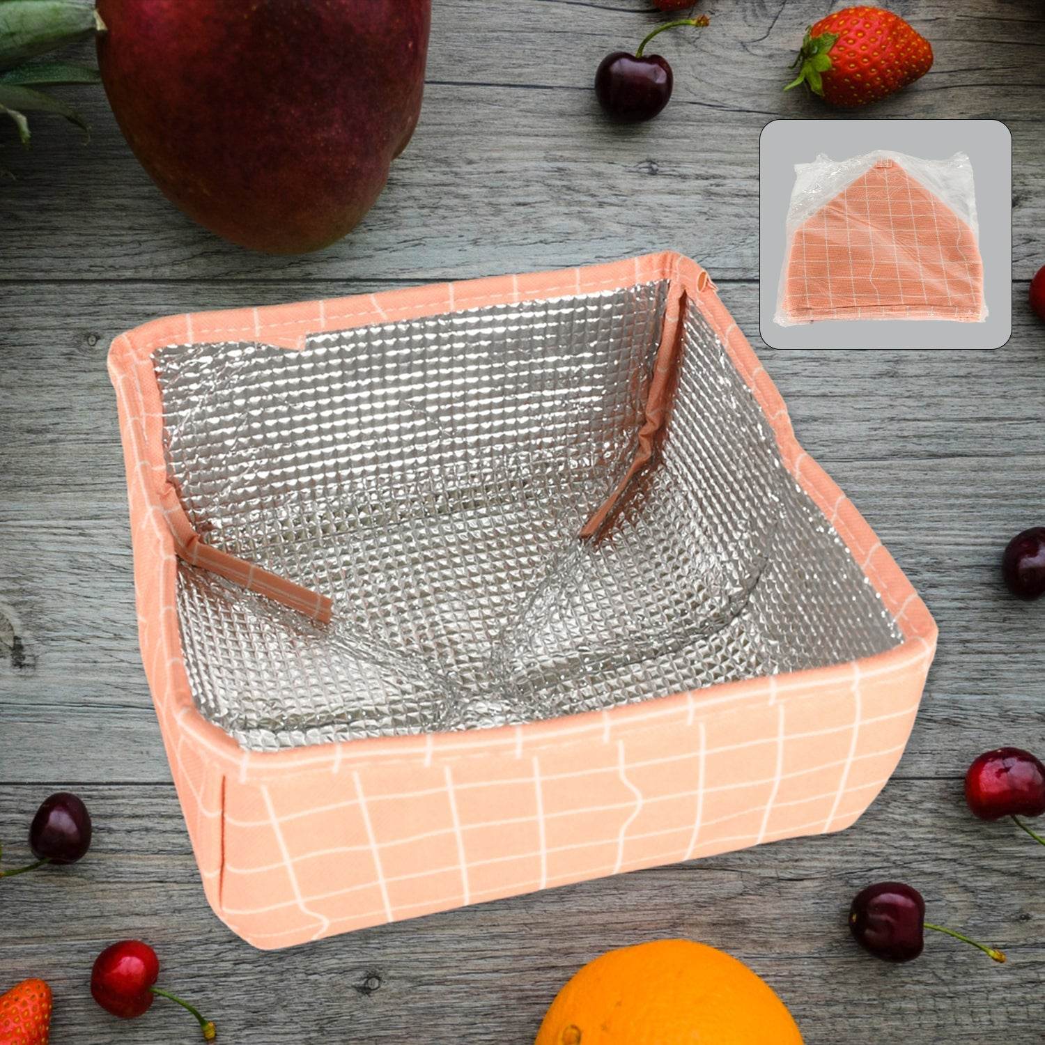 8192 Foldable Food Covers Anti-dust Heat Preservation Anti-Fly Mosquito Kitchen Lid Foldable Cover for Hot Food Dish Insulation Cover, Food Warmer Cover, for Kitchen, Picnic (20x20 Cm) - infinityexculsivestore.com