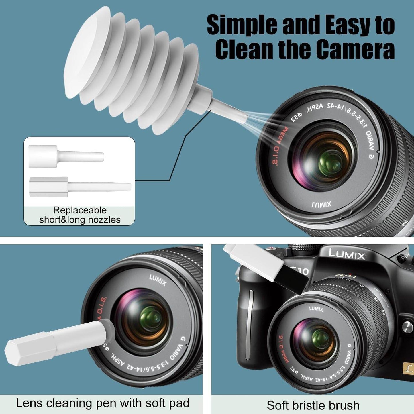 Keyboard Cleaner Kit, 20-in-1 Laptop Phone Screen Cleaning Kit, Keyboard Cleaning Kit with Electronic Cleaning Brush Spray for AirPods Pro, iPhone Pro, Camera, Computer Cleaning  - infinityexculsivestore.com