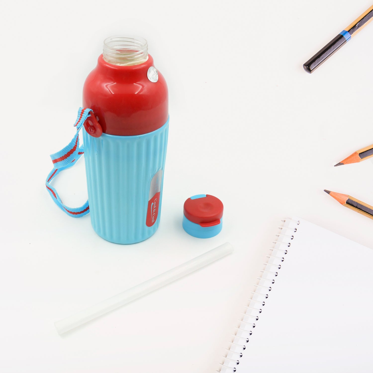 Plastic Sports Insulated Water Bottle with Dori Easy to Carry High Quality Water Bottle, BPA - Free & Leak - Proof! for Kids' School, For Fridge, Office, Sports, School, Gym, Yoga (1 Pc / 500ML) - infinityexculsivestore.com