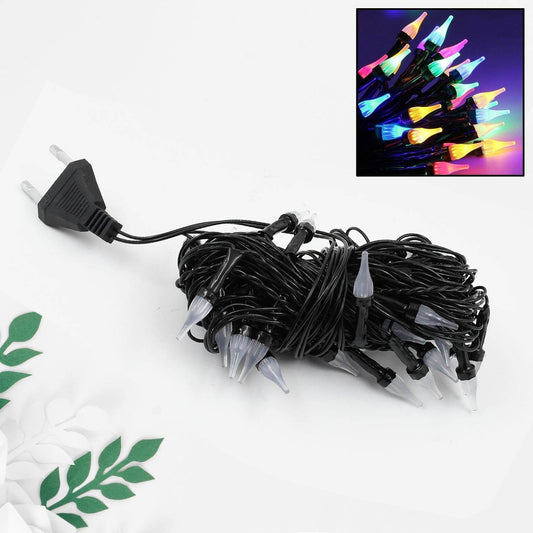 9Mtr Flower Design Home Decoration Electrical Series Light Home Decoration Diwali & Wedding LED Christmas String Light Indoor and Outdoor Light ,Festival Decoration Led String Light, Multi-Color Light 1.4MM (36L 9Mtr) - infinityexculsivestore.com
