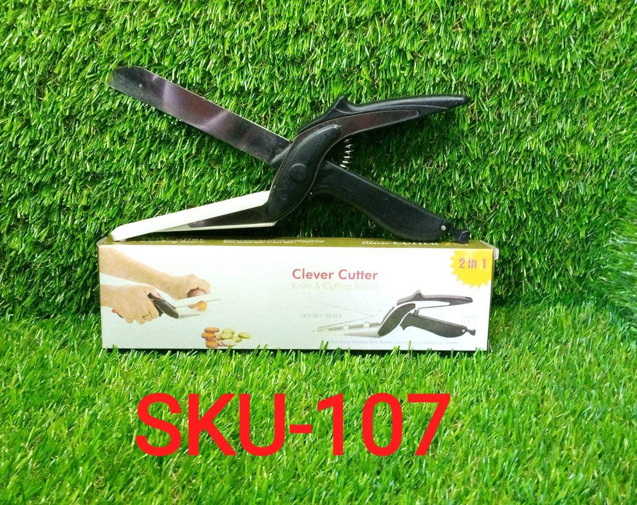 Clever Cutter 2 in 1 Food Chopper Slicer Dicer Vegetable Fruit Cutter - infinityexculsivestore.com