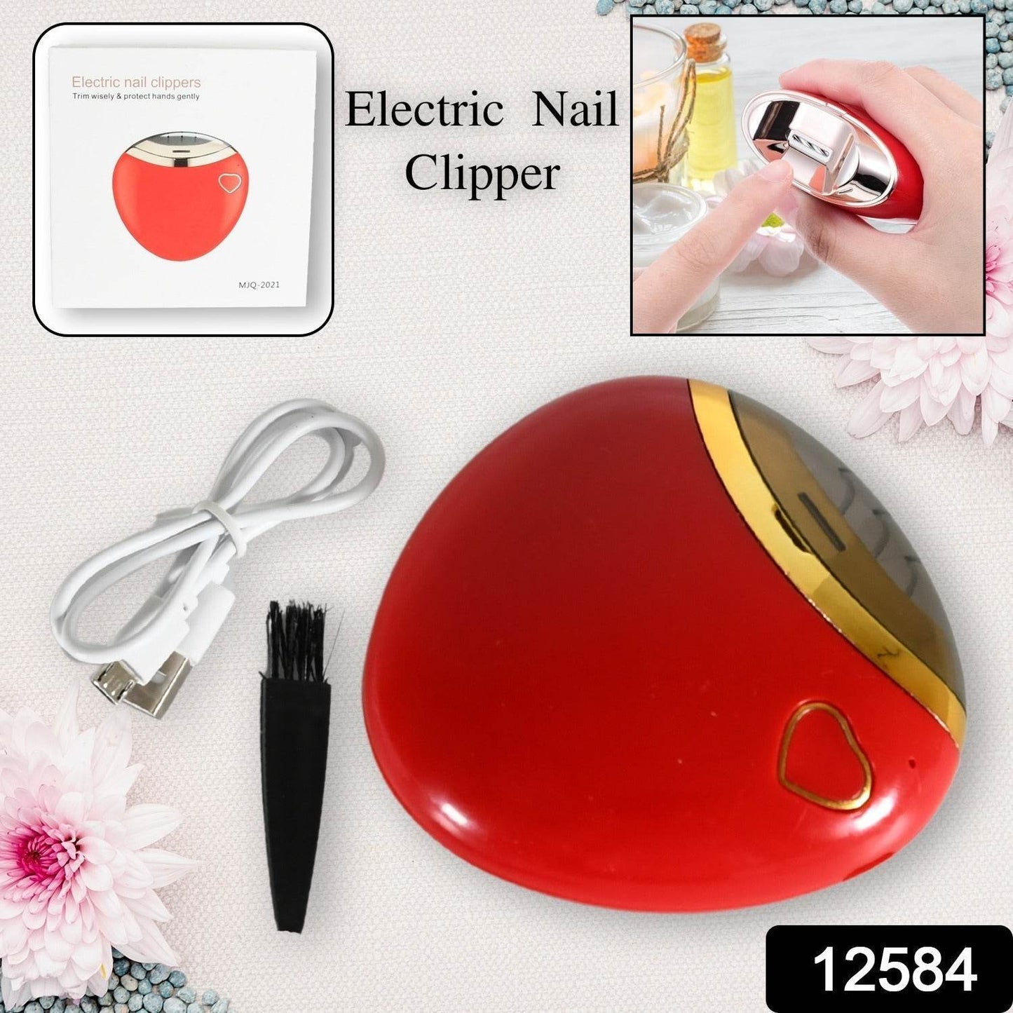 Electric Manicure Automatic Nail Electric Nail Clippers Nail File Electric Nail Drill Electric Nail Cutter Cuticle Nail Grinder Safe Nail Clipper Baby Abs Pedicure Scissors - infinityexculsivestore.com