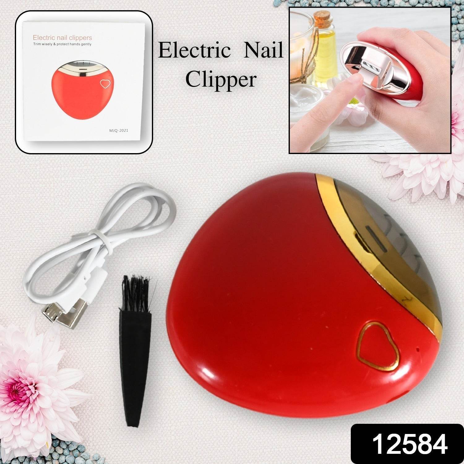 Electric Manicure Automatic Nail Electric Nail Clippers Nail File Electric Nail Drill Electric Nail Cutter Cuticle Nail Grinder Safe Nail Clipper Baby Abs Pedicure Scissors - infinityexculsivestore.com