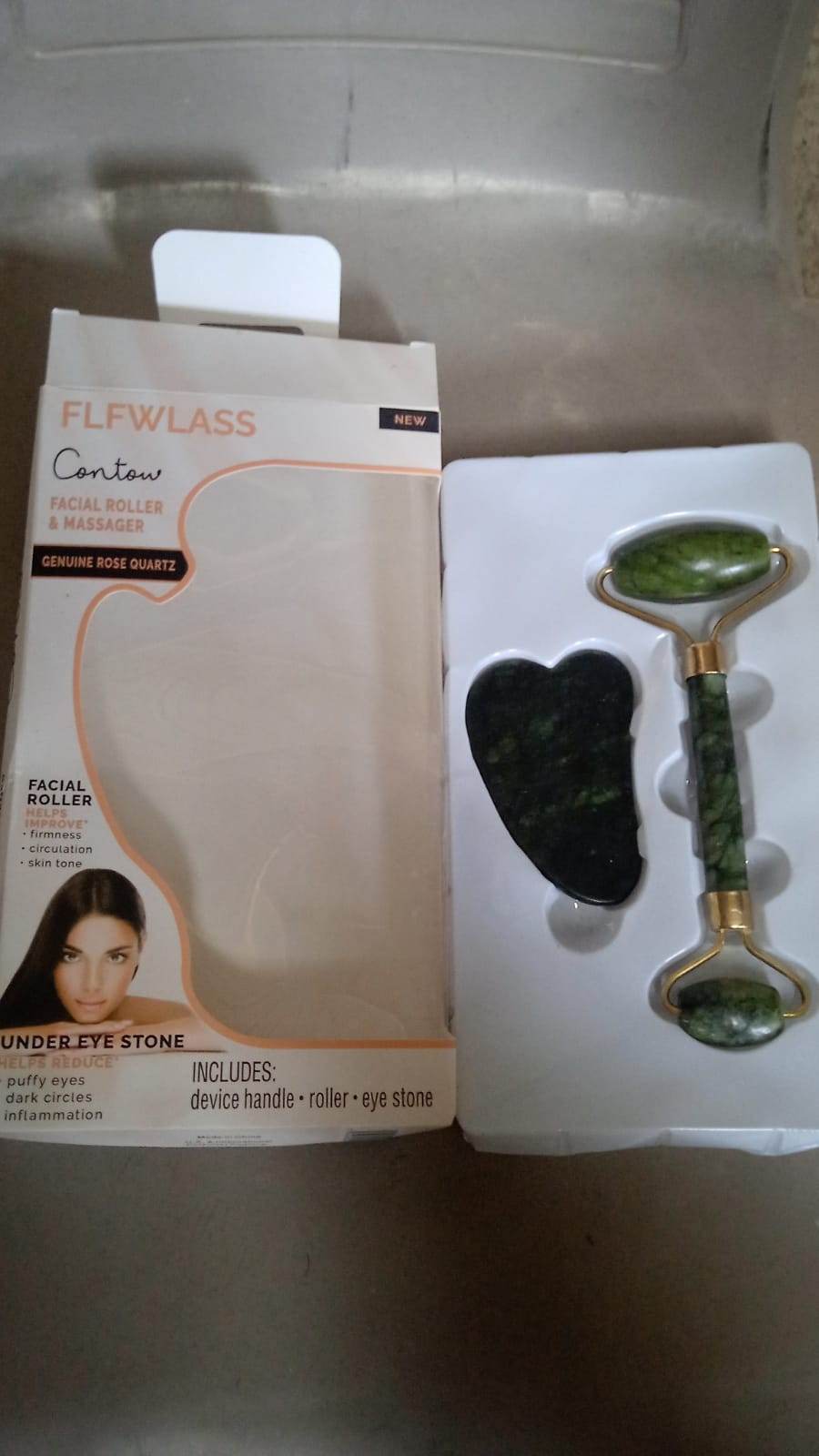 Gua Sha Stone and Anti Aging Jade Roller Massager for Face Massage Natural Face Skincare Massager & Face Roller Massager for Women | Face Shaper Jade Roller and Gua Sha Set for Glowing Skin - infinityexculsivestore.com