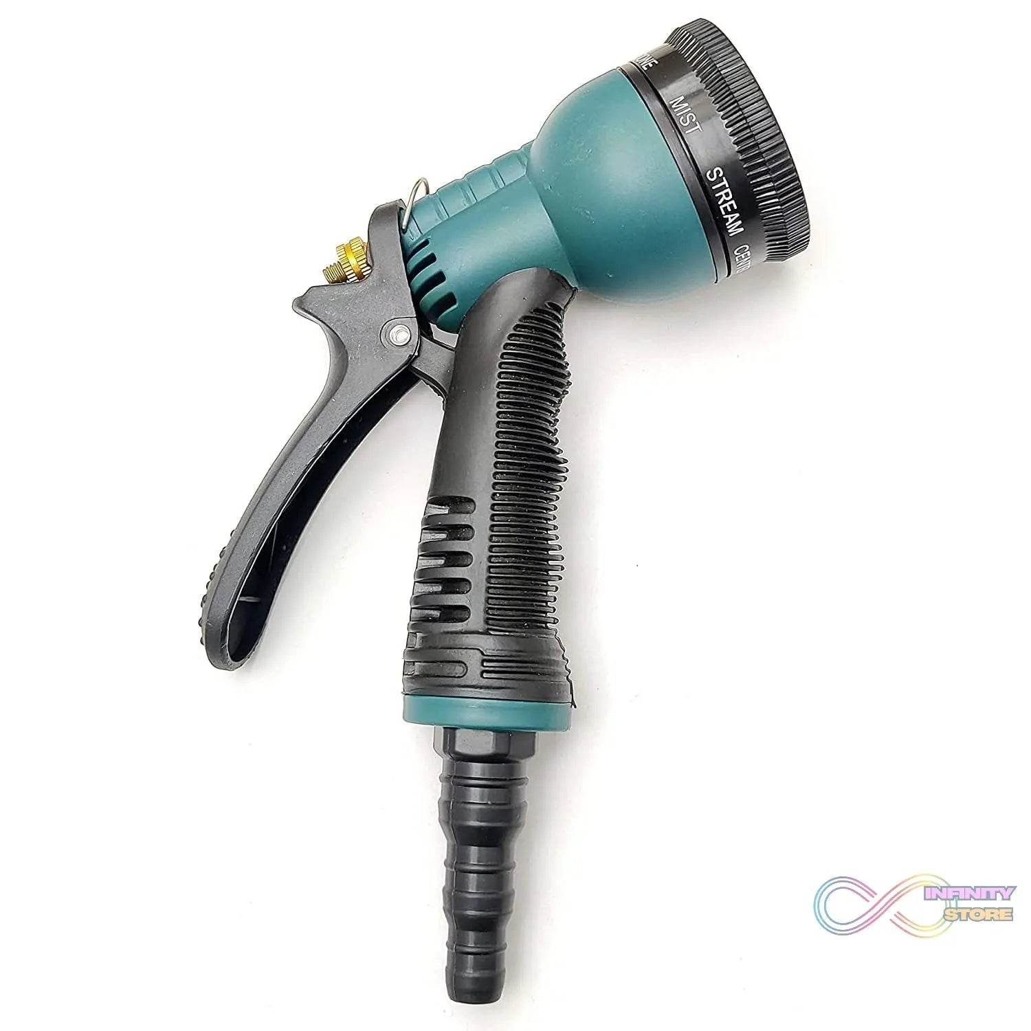Adjustable 8 Pattern Water Spray Gun Trigger High Pressure For vehicle & cleaning Garden Lawn, Grass rinse, flat, soak & washing for Car Bike Plants Pressure Washer water Nozzle - infinityexculsivestore.com