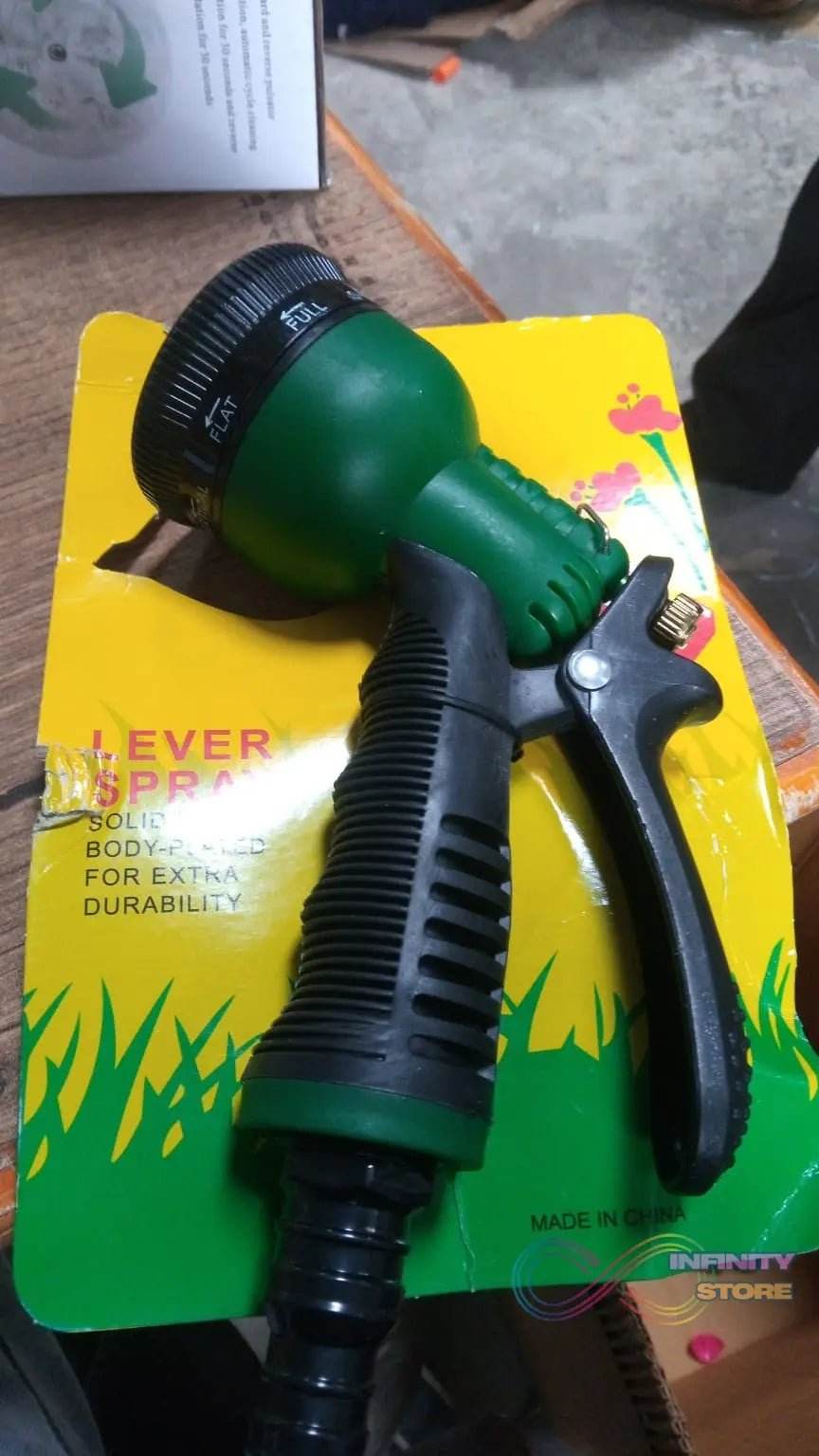 Adjustable 8 Pattern Water Spray Gun Trigger High Pressure For vehicle & cleaning Garden Lawn, Grass rinse, flat, soak & washing for Car Bike Plants Pressure Washer water Nozzle - infinityexculsivestore.com