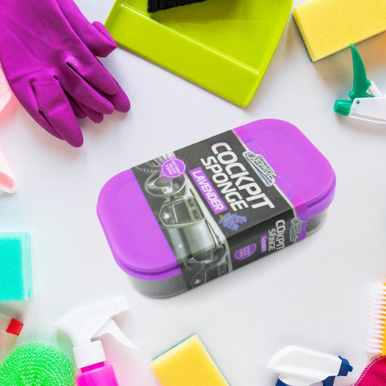 Cockpit Sponge - Polishing Sponge Cleaning Sponge Foam Perfect for Car Polish, Dust Cleaner Car Accessories for Women Men Car Cleaning Supplies Auto Detailing Tools, Sponge Perfect for Car Polish, Paint Care, Washing (1 Pc) - infinityexculsivestore.com