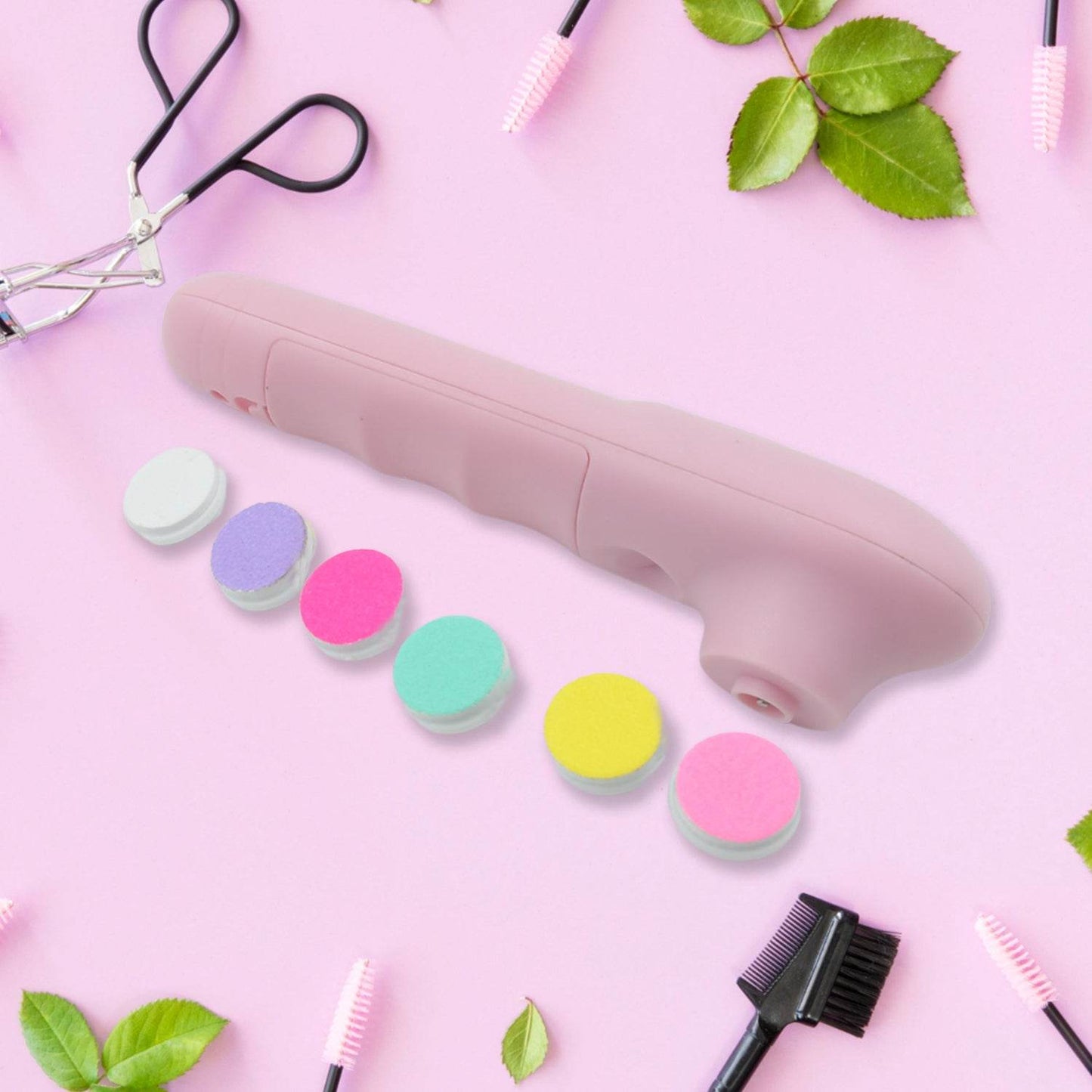 6 in1 Electric Manicure Nail Sharpener for Babies and Children Baby Nail Cutter Manicure with 6 Grinding Heads, Electric Baby Nail File Electric Nail Clipper Toddler Nail Scissors Dropshipping - infinityexculsivestore.com