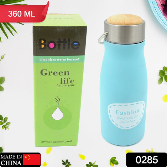 Stainless Steel Water Bottle With Handle, Fridge Water Bottle, Stainless Steel Water Bottle Leak Proof, Rust Proof, Hot & Cold Drinks, Gym Sipper BPA Free Food Grade Quality, Steel fridge Bottle For office / Gym / School (360 ML) - infinityexculsivestore.com