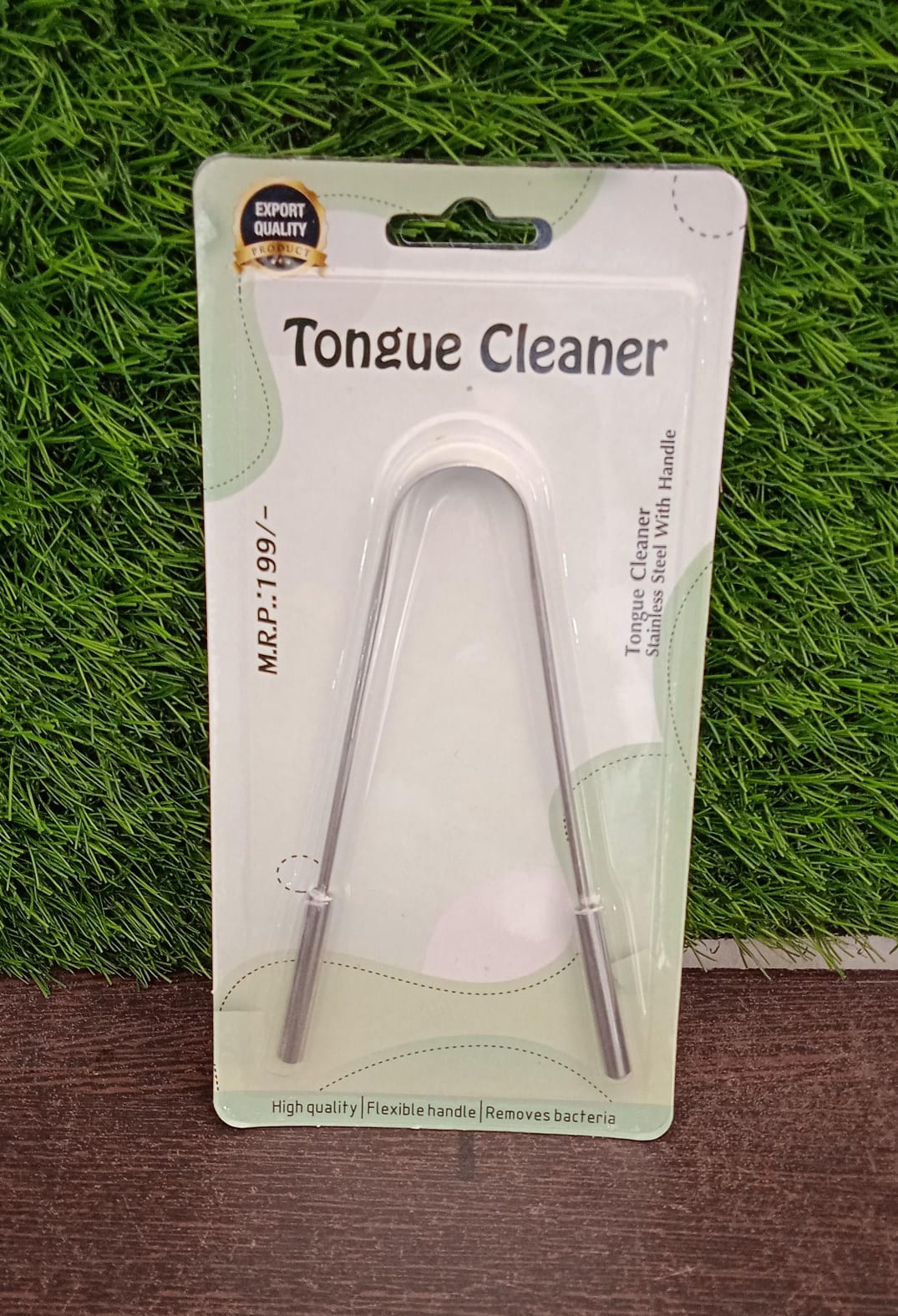 Tongue Cleaner For Kids & Adults | Tongue Scraper For Bad Breath, Maintain Oral Hygiene for Daily Use | for Fresh Breath & Bacteria Removal | Improved Taste (Steel, Copper, Tongue Cleaner / 1 Pc) - infinityexculsivestore.com