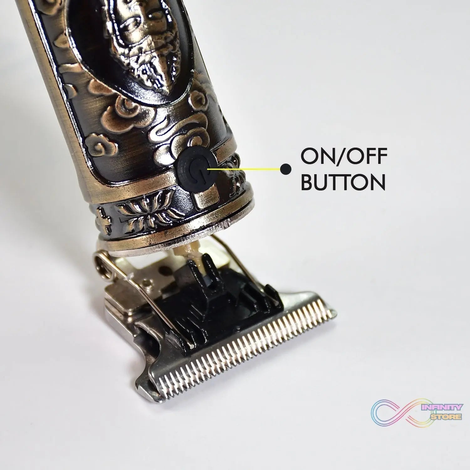 Electric shaving machine dry shaving for men - hair shaving and trimming beard With adjustable blade clipper. - infinityexculsivestore.com