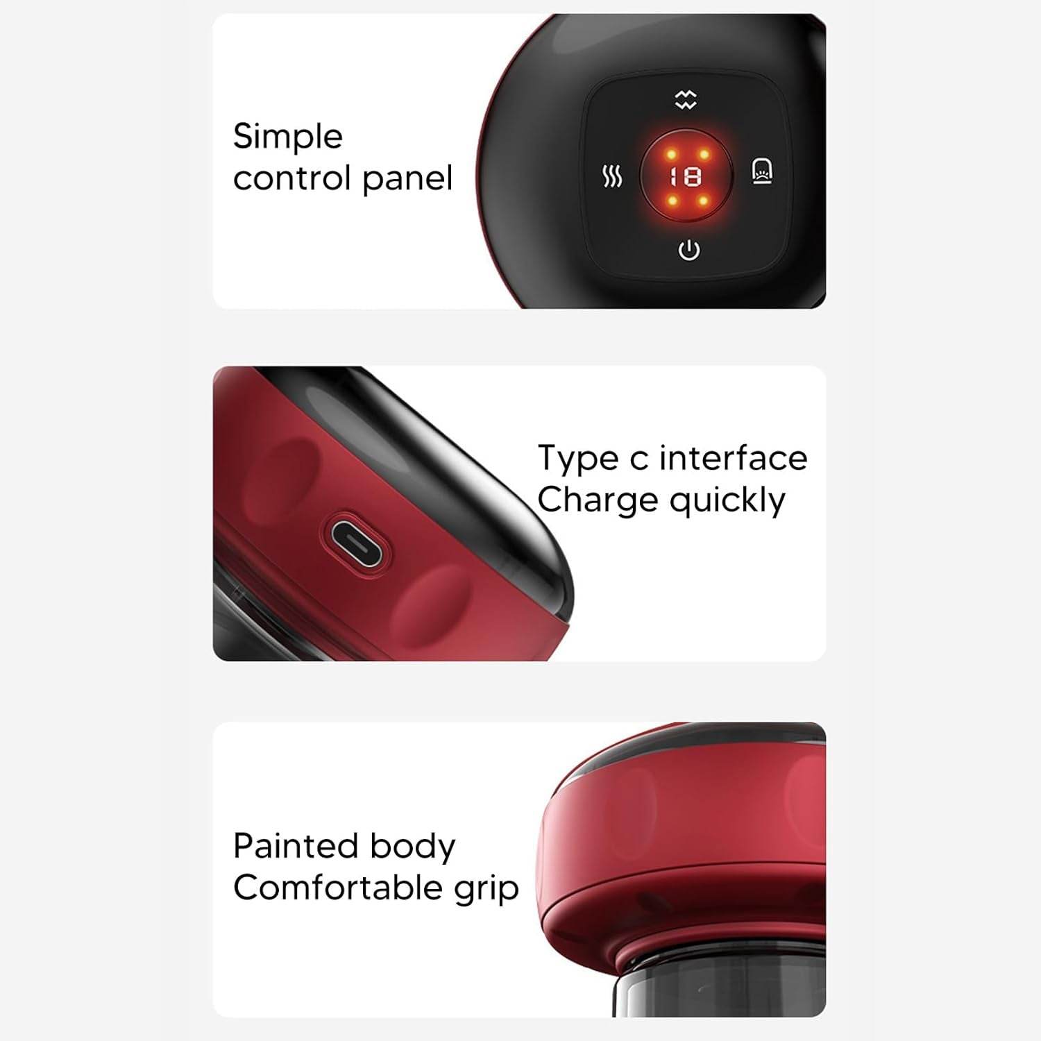 Electric Intelligent Breathing Cupping Massage Instrument The Smart Cupping Therapy Set's Massager for Muscle and Joint Pain Cellulite Massage Back Pain Relief for Back Shoulder Leg (1 Pc) - infinityexculsivestore.com
