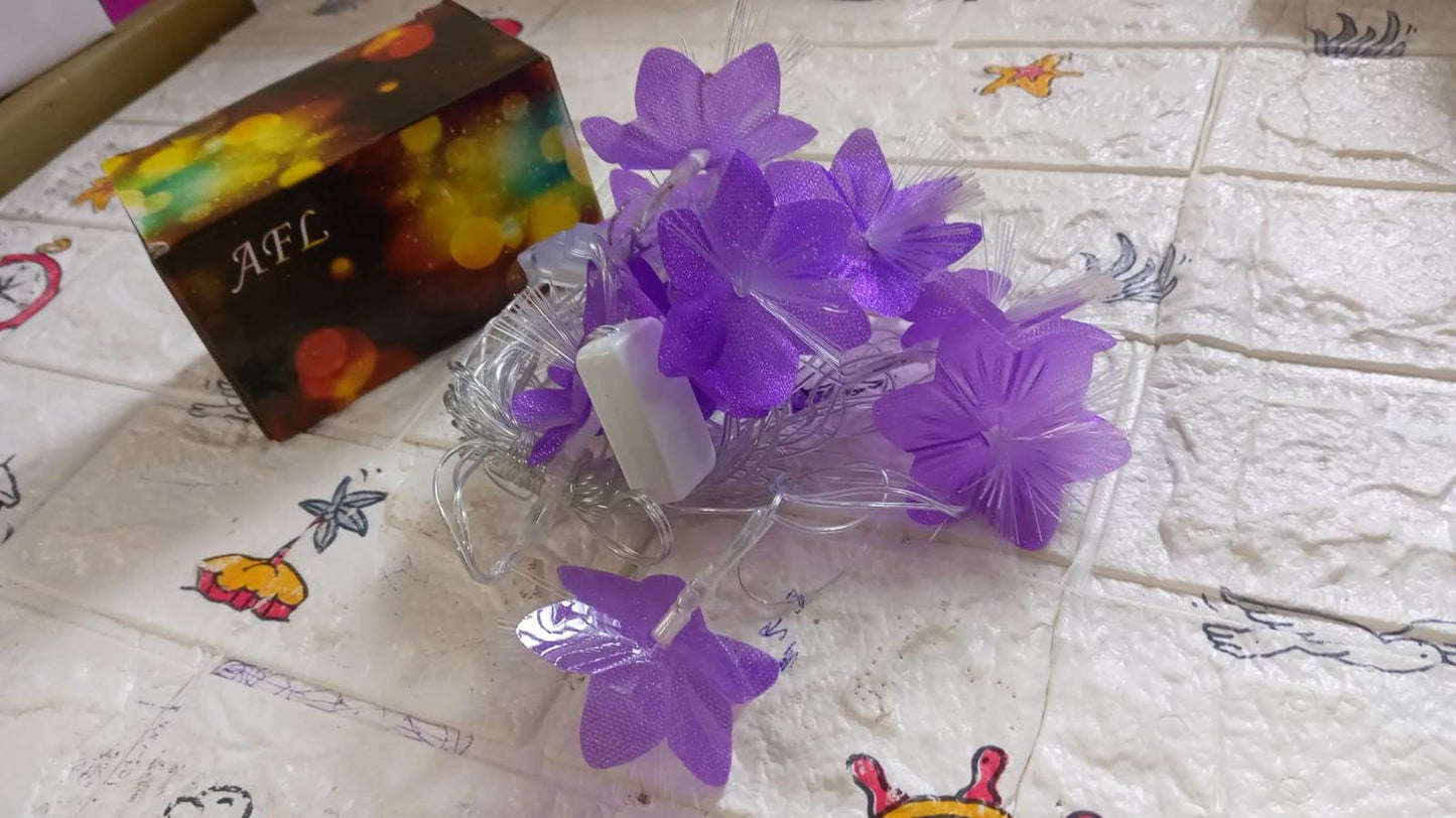 Flower Design Home Decoration Electrical Series Light 13 Feet Home Decoration Diwali & Wedding LED Christmas String Light Indoor and Outdoor Light ,Festival Decoration Led String Light, Multi-Color Light (16L 13 Feet) - infinityexculsivestore.com