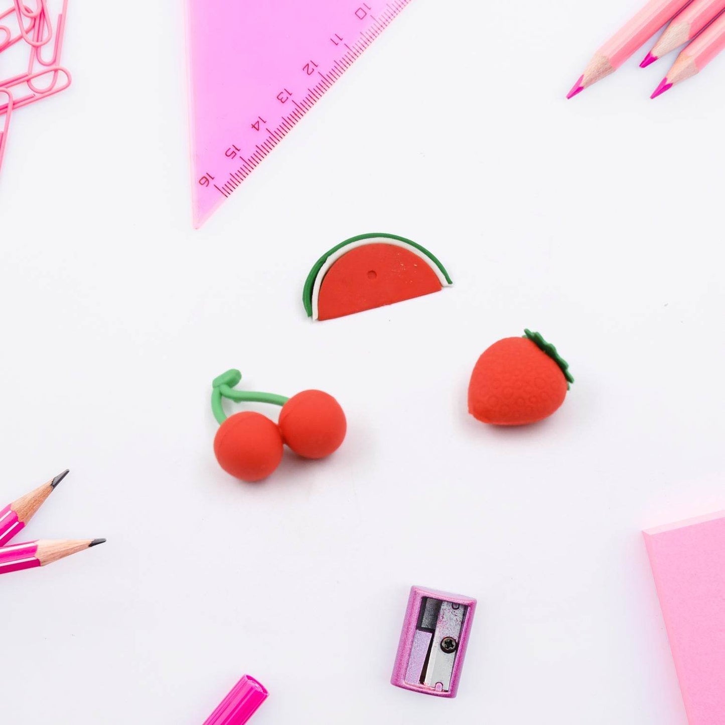 3D Mix Design Fancy & Stylish Colorful Erasers, Mini Eraser Creative Cute Novelty Eraser for Children Different Designs Eraser Set for Return Gift, Birthday Party, School Prize (1 Set) - infinityexculsivestore.com