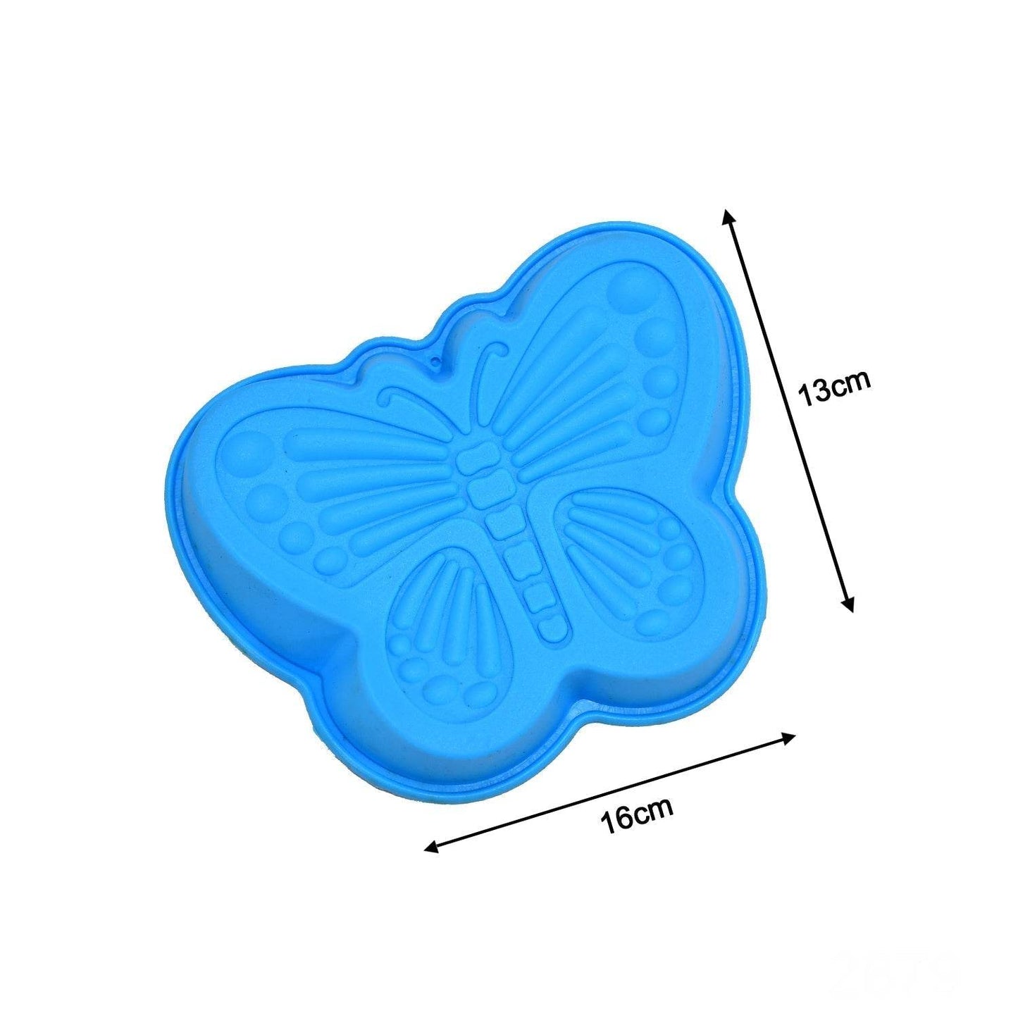 Butterfly Shape Cake Cup Liners I Silicone Baking Cups I Muffin Cupcake Cases I Microwave or Oven Tray Safe I Molds for Handmade Soap, Biscuit, Chocolate, Muffins, Jelly – Pack of 4 - infinityexculsivestore.com