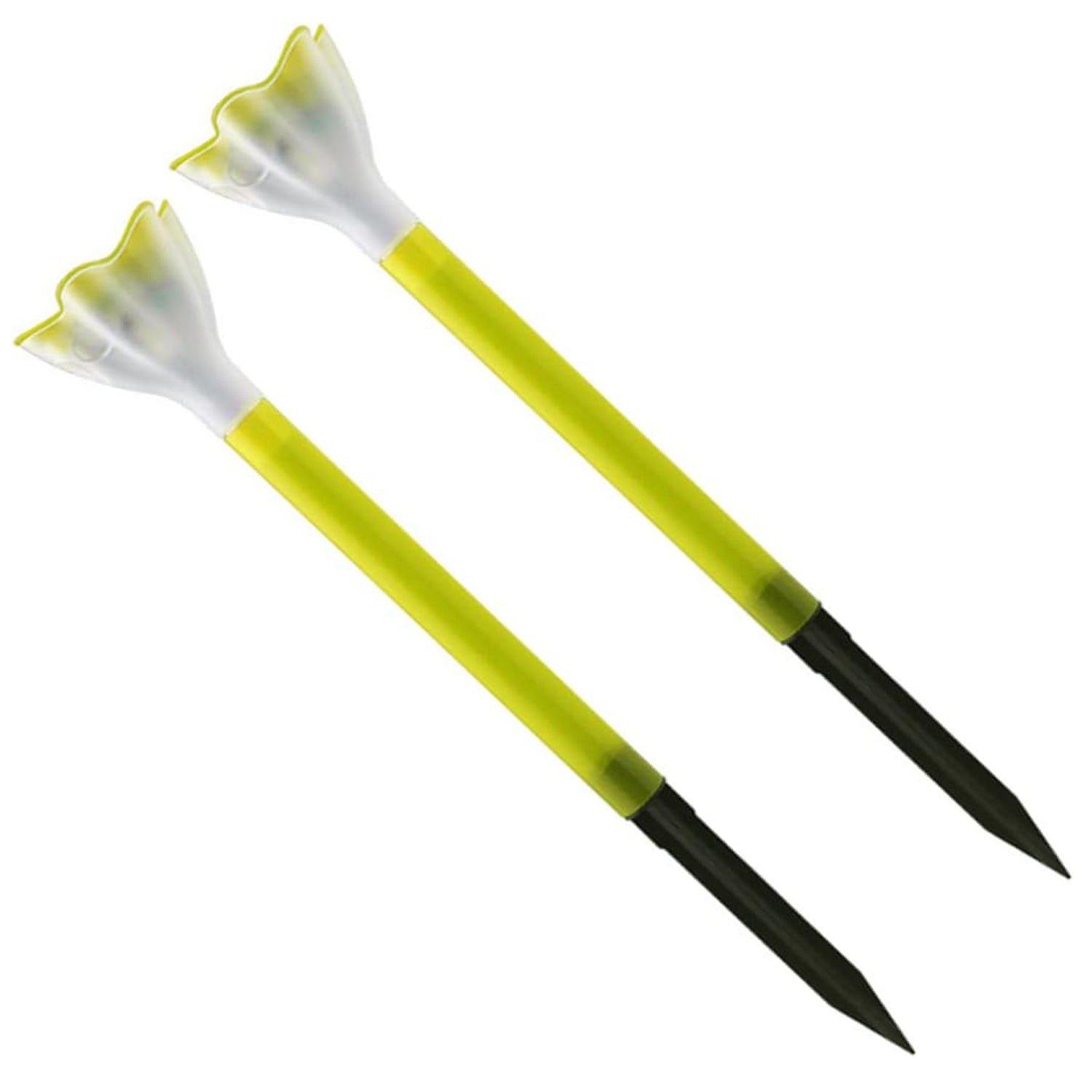 Street Light Solar Flowers Lights Road Light Flower Landscape Light Decorative Yard Lights Solar Lights Garden Stake Flower Lights Solar Landscape Light in Outdoor Spotlight (2 Pc ) - infinityexculsivestore.com