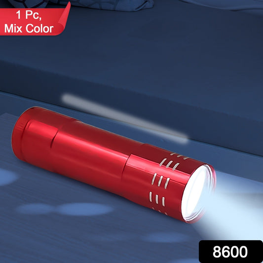 PortableΒ Mini Torch, Super - Bright Mini 3 LED Bulb Pocket Torches - Torch Flashlight for Camping, Hiking, DIY, Travelling, Outdoors and More 3 Battery operated (Battery not included / 1 pc / Mix Color ) - infinityexculsivestore.com