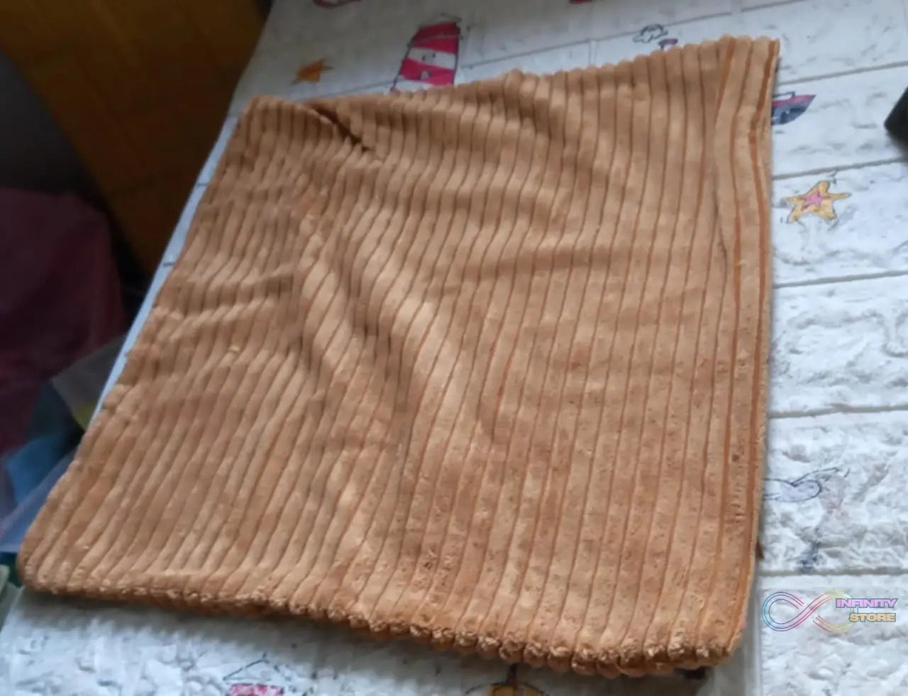 Throw Pillow Covers, 16x16 inch, Pack of 1 Couch Pillows Cover, Soft Corduroy Decorative Pillow Covers, Square Pillowcase for Bed Sofa Chair Bedroom Home Farmhouse Decor (1 Pc) - infinityexculsivestore.com