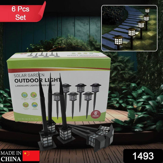 Big Solar Outdoor Lights, 6 Pack Waterproof Solar Pathway Lights, 10 Hrs Long-Lasting LED Landscape Lighting Solar Garden Lights, Solar Lights for Walkway Path Driveway Patio Yard & Lawn (6 Pc Set) - infinityexculsivestore.com