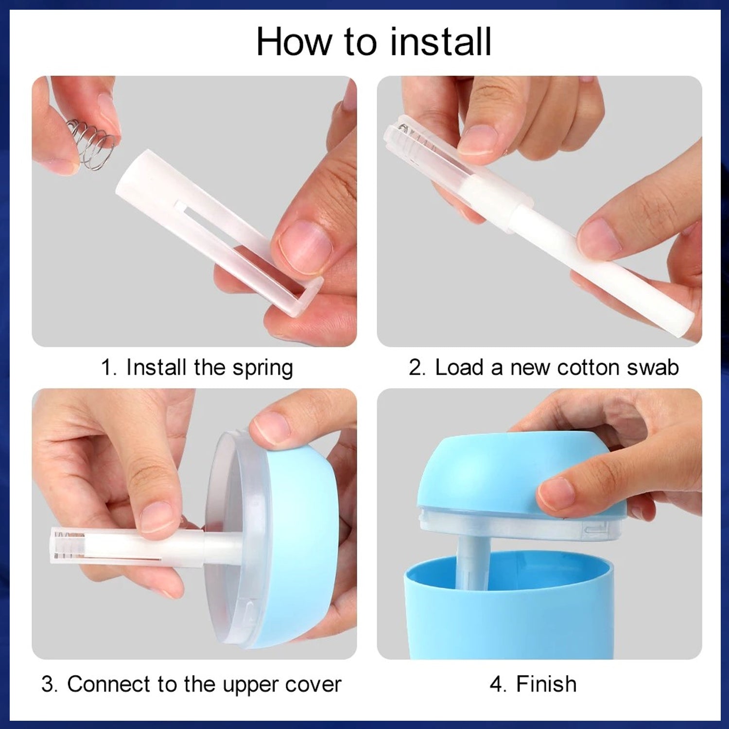 Portable Lighting Mini Humidifier, USB Personal Desktop Air Humidifier for Baby Bedroom Travel Office Home with Light, Cool Mist Humidifier, Essential Oil Diffusers, Cool Mist Humidifiers (250 ML) - infinityexculsivestore.com