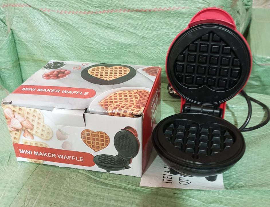 Mini Waffle Maker Machine Waffle Iron Home Appliances Kitchen Gift Easy To Clean, On - Stick Surfaces, Perfect Breakfast, Dessert, Sandwich, Pan Cakes, Paninis / Other Snacks Machine - infinityexculsivestore.com
