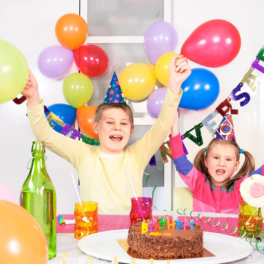 Multicolor Balloons Kinds of Latex Balloons for Birthday / Anniversary / Valentine's / Wedding / Engagement Party Decoration Birthday Decoration Items for Kids Multicolor (24 Pcs Set) - infinityexculsivestore.com