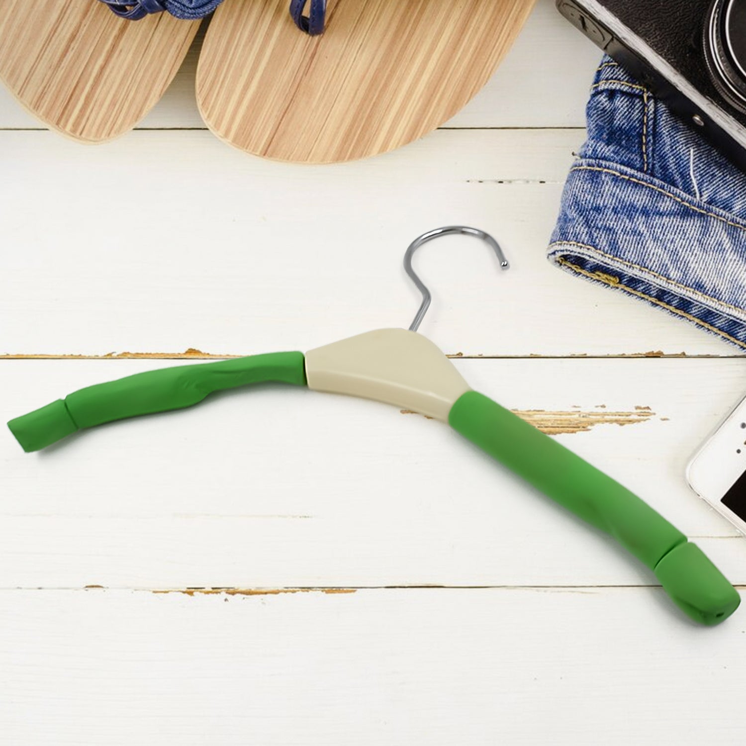 Solid Sponge Hanger Non - Slip Hanger Home No Trace Clothes Hanging Pants Clip Clothing Store Hangers, Clothes Hanger for Closet Wedding Dress Women, Men, Children Clothing (1 Pc ) - infinityexculsivestore.com