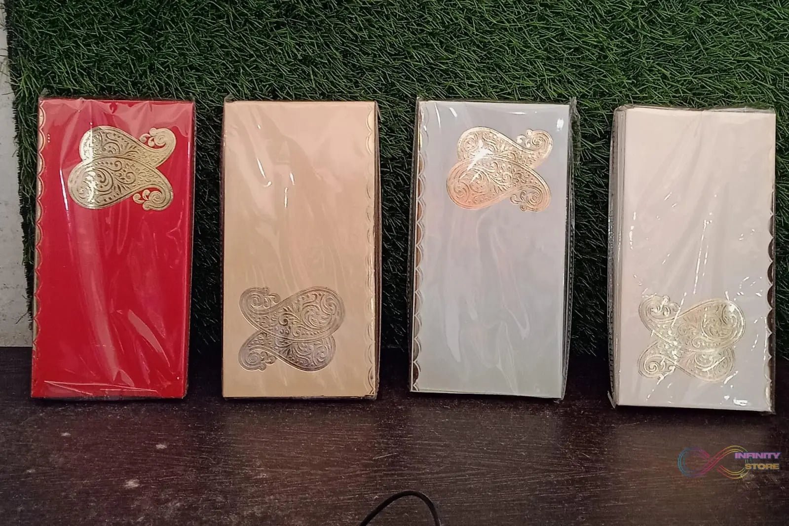 Wedding Gift Envelopes pack of 10 pcs Money Cash Gift Cover Shagun Birthday Marriage, Baby Shower, Anniversary, Money Envelope Lifafa Envelope Multicolor Premium Envelope (10 Pcs Set) - infinityexculsivestore.com