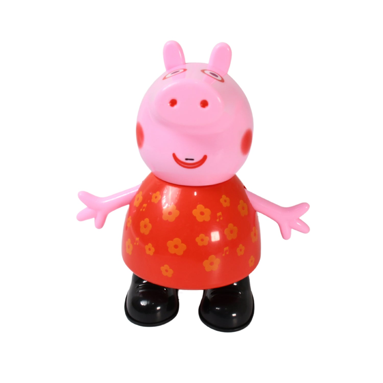 Pig Children Play toy, Pretend Play Toy Fun Gift for Kids, Movable Hands, Legs Pig Pretend Play Toy Set for Kids Children with Soft Rubber Material (1 Pc / Battery Not included) - infinityexculsivestore.com