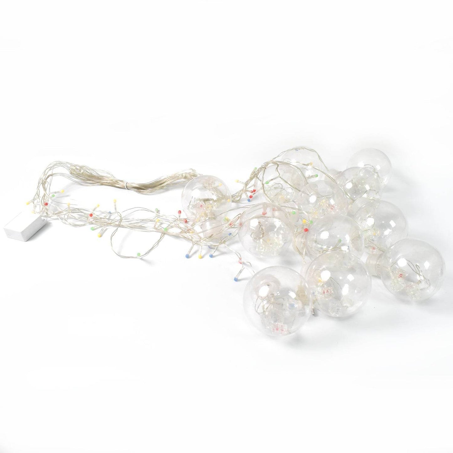 12 Wish Balls Window Curtain String Lights with 8 Flashing Modes Decoration for Home Decoration, Diwali & Wedding LED Christmas Light Indoor and Outdoor Light ,Festival Decoration (Plastic, Multi Color) - infinityexculsivestore.com