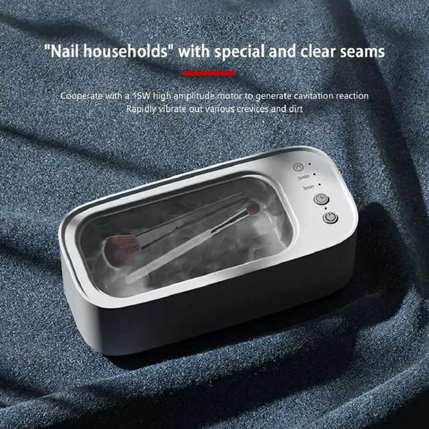Ultrasonic Jewelry, Cleaner, Ultrasonic Cleaning Machine, Portable Jewelry Cleaning Machine for Jewelry, Ring, Silver, Retainer, Glasses, Watches, Coins, High Frequency Vibration Machine google/ optical cleaner machine (USB Operated) - infinityexculsivestore.com