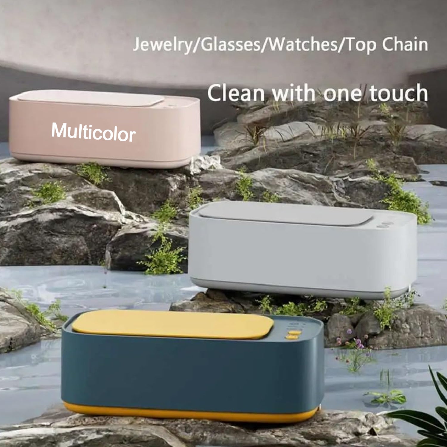 Ultrasonic Jewelry, Cleaner, Ultrasonic Cleaning Machine, Portable Jewelry Cleaning Machine for Jewelry, Ring, Silver, Retainer, Glasses, Watches, Coins, High Frequency Vibration Machine google/ optical cleaner machine (USB Operated) - infinityexculsivestore.com