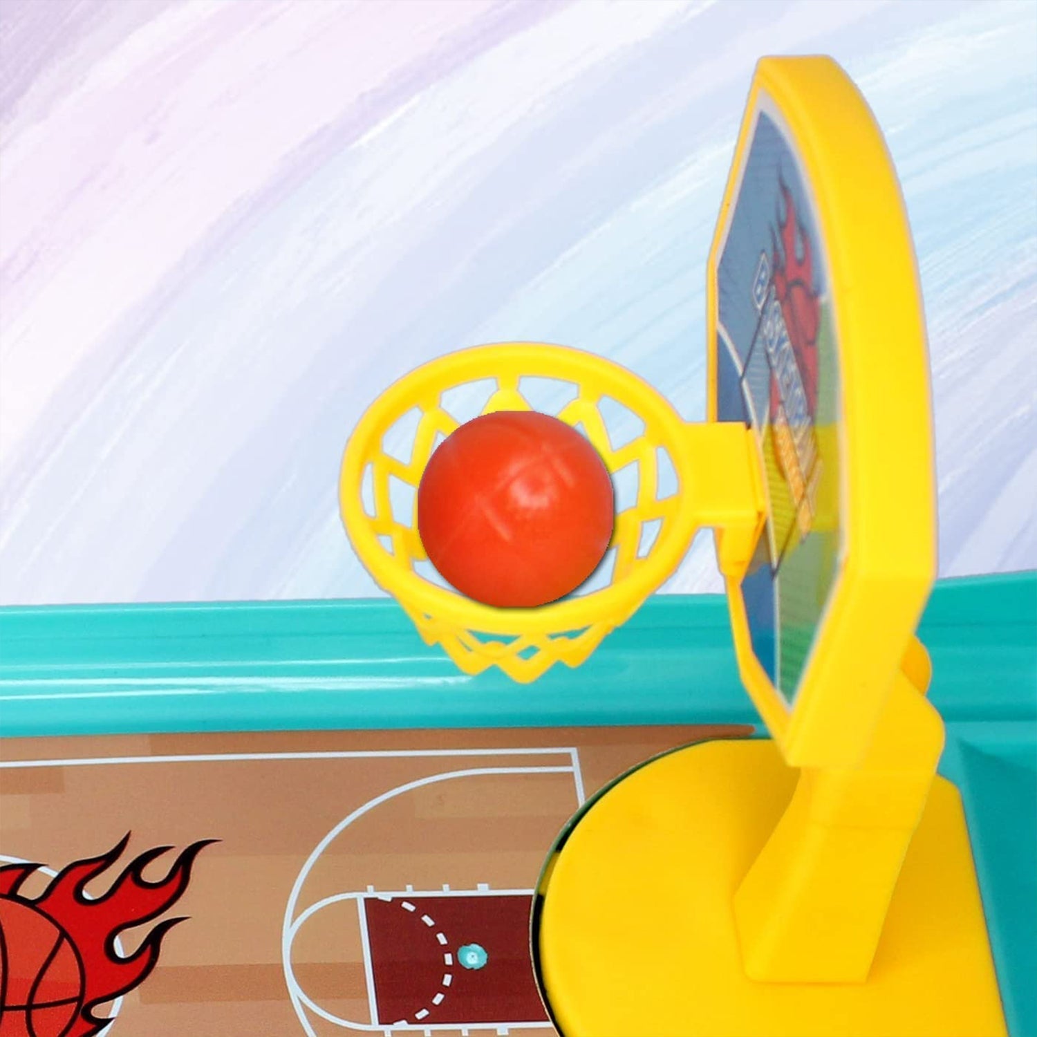 Mini Table Top Finger Basketball Game for Kids - Desktop Game for Kids & Adults, Basketball Finger Bowling Game, Fun Indoor Finger Bowling Game for Boys & Girls, Family Board Game - infinityexculsivestore.com