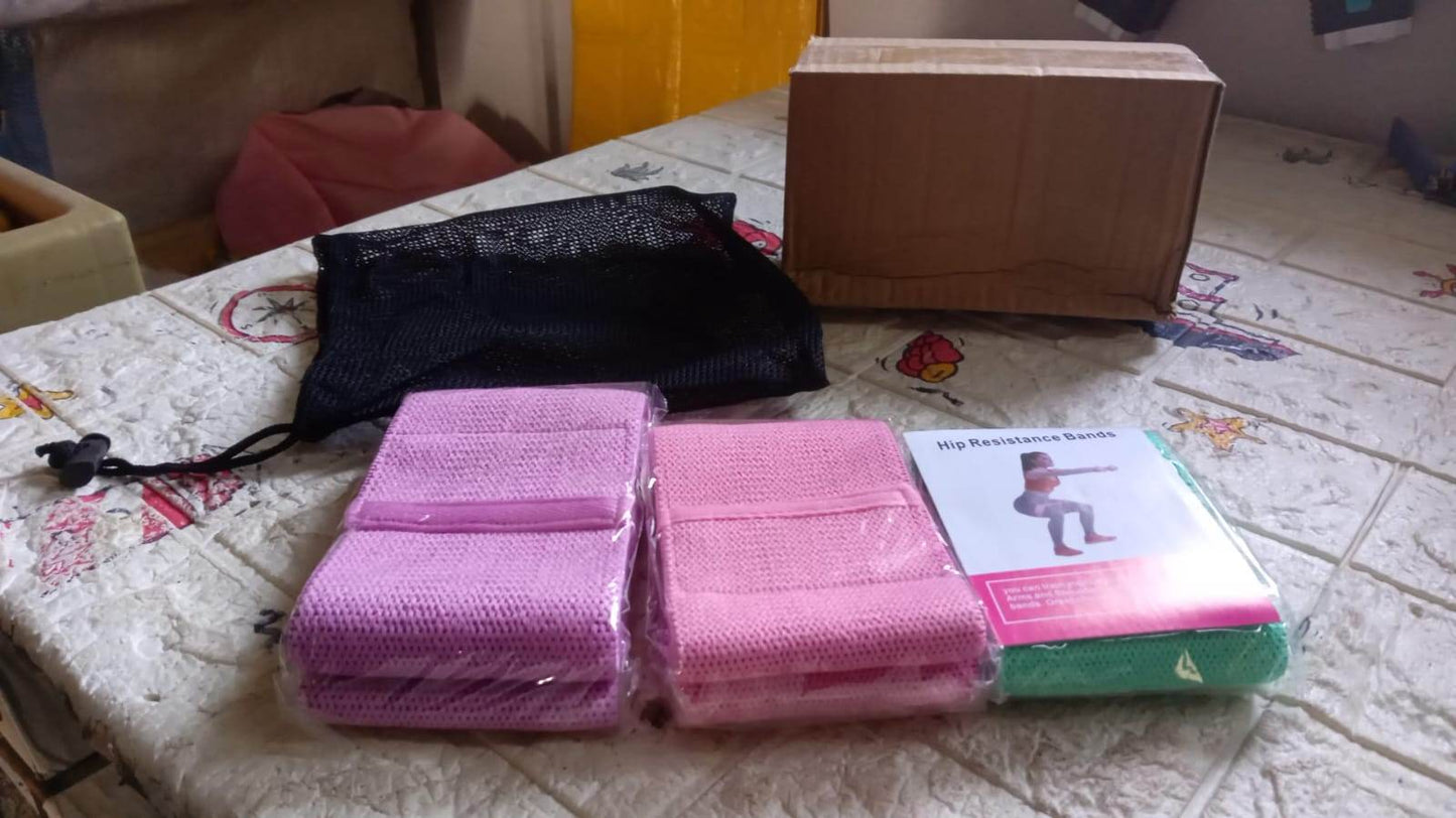 Hip Bands Booty Bands Wide Workout Bands, Resistance Exercise Bands for Legs and Butt, Resistance Loop Bands Anti Slip Circle Fitness Band Elastic Sports Bands Fitness Bands for Women Men Strength Training (3 Pcs Set) - infinityexculsivestore.com