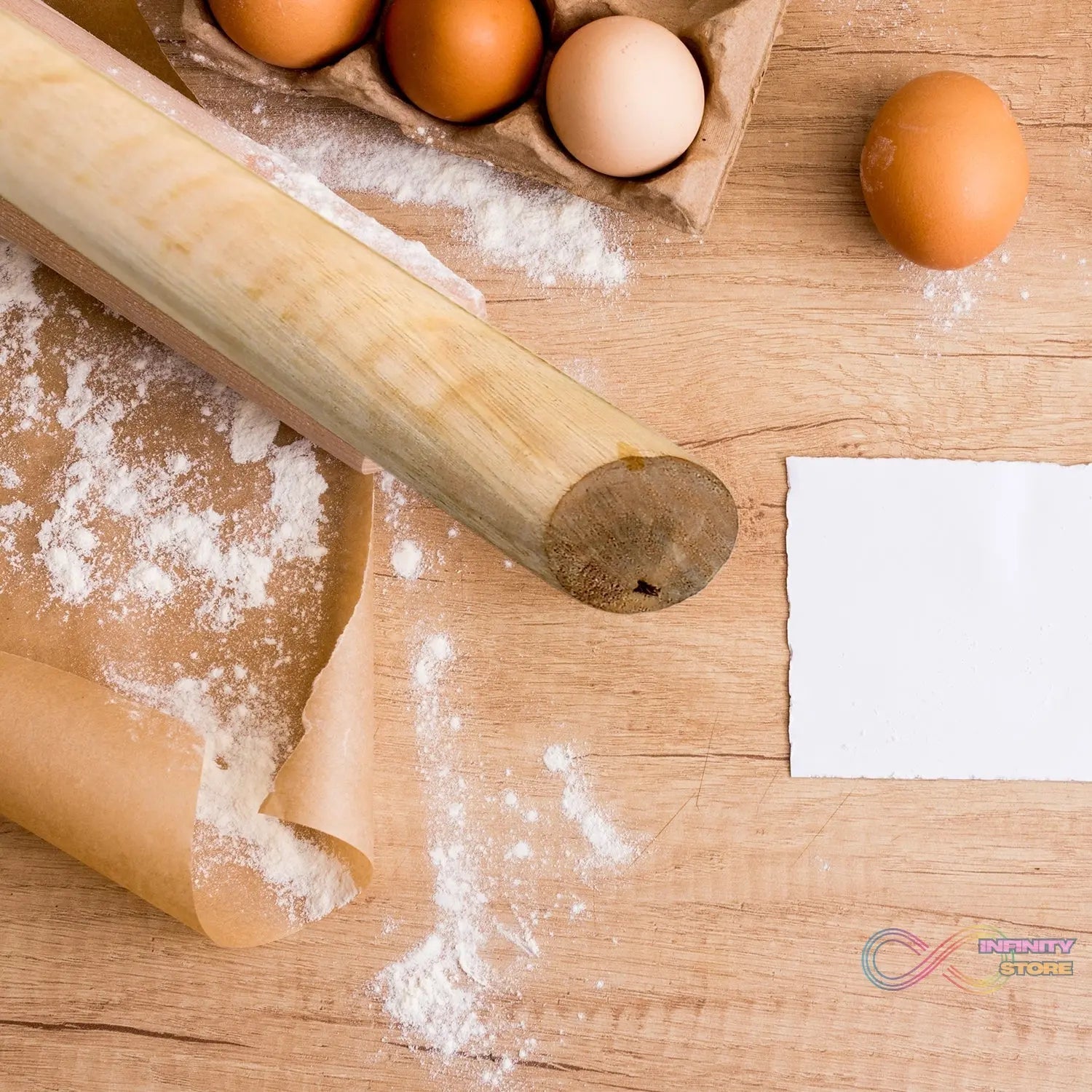 Wooden Pin for Baking | Wooden Roti Maker Belan for Chapati / Roti / Paratha / Puri / Papad | Wooden Rolling Pin Roller Thick Size | Chapati roller | Wooden chapathi rolling pin | Wooden Belan for kitchen - infinityexculsivestore.com