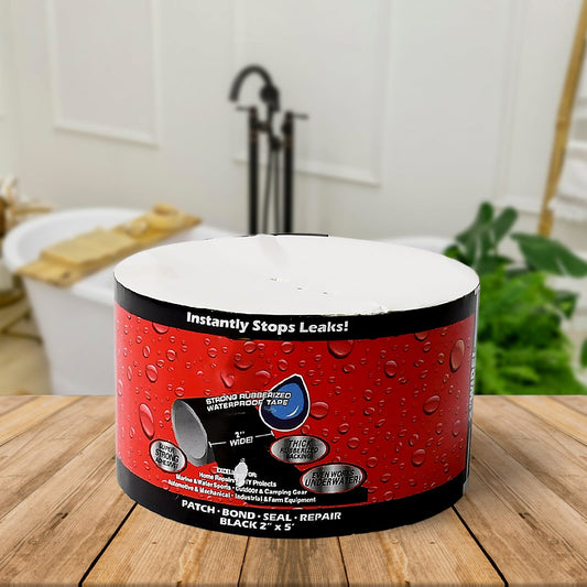 leak Proof Tape, Sealing Tape Stickers Water Leakage Stopper Block Quick Pipe Fix PVC Waterproof Strong Adhesive DIY Home Garden Sticker Tapes (50mmx1.5m) - infinityexculsivestore.com