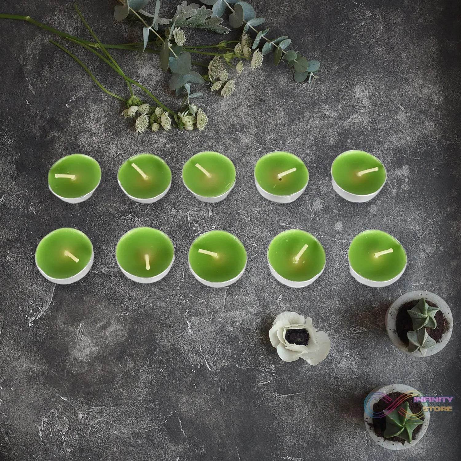 8-9 Hour Burning Diwali Candles for Home Decoration Smokeless Candles for Christmas Decorations Long Burning 8-9 Hour Unscented for Mood Dinners Parities Home Decoration Wedding Candle (10 Pc) - infinityexculsivestore.com