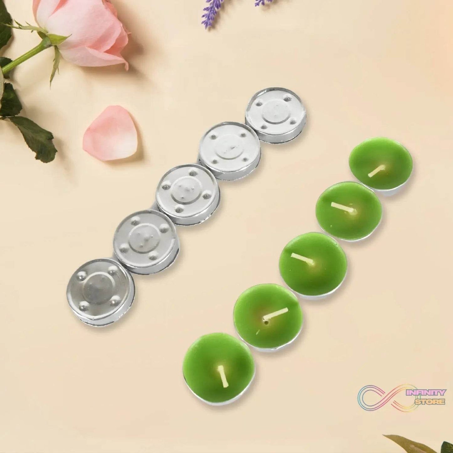 8-9 Hour Burning Diwali Candles for Home Decoration Smokeless Candles for Christmas Decorations Long Burning 8-9 Hour Unscented for Mood Dinners Parities Home Decoration Wedding Candle (10 Pc) - infinityexculsivestore.com