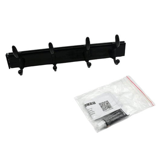 Cloth hanger, Wall Door Hooks Rail for Hanging Clothes for Hanging Hook Rack Rail, Extra Long Coat Hanger Wall Mount for Clothes, Jacket, Hats, 6 Hook With Eco-friendly Liquid Adhesive Glue - infinityexculsivestore.com