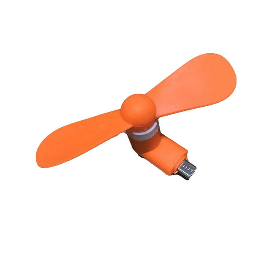 mini USB fan For Having cool air instantly, anywhere and anytime purposes (Micro Port) - infinityexculsivestore.com