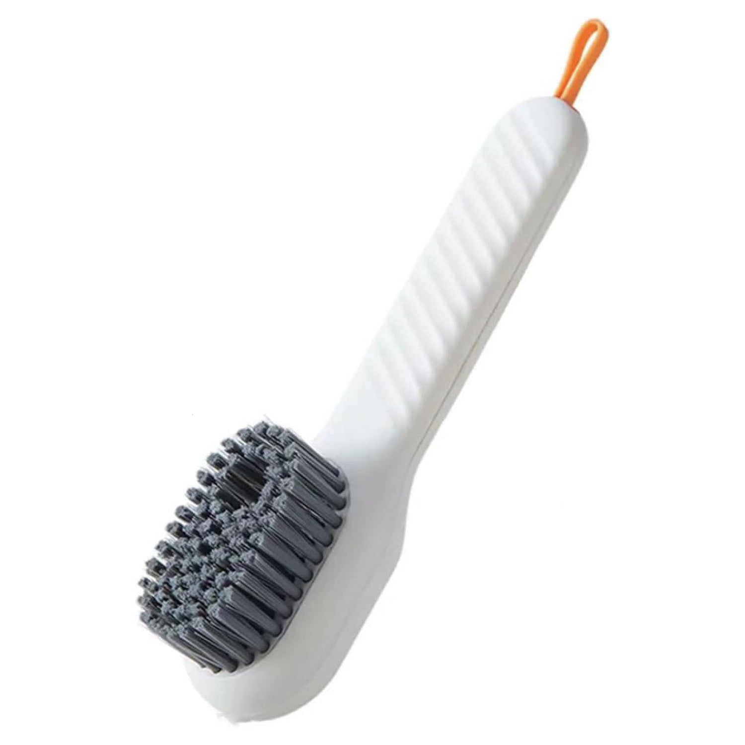Multifunctional Scrubbing Brush with Liquid / Soap Dispenser, Cleaning Brush with Liquid / Soap Dispenser, Shoe Brush for Cleaning, Cloth Cleaning Brush with Handle Liquid Shoe Brush For Shoe Clothes (1 Pc) - infinityexculsivestore.com