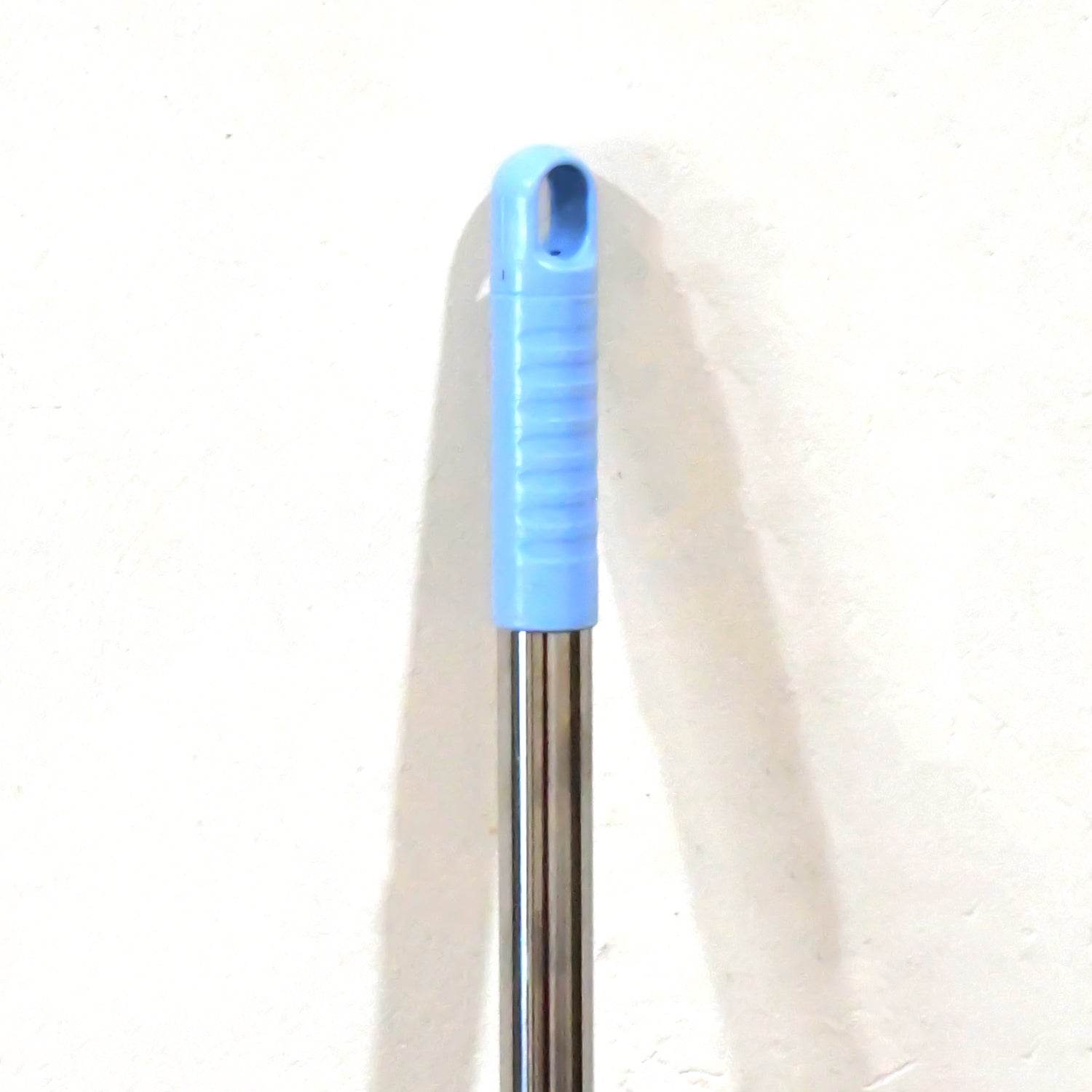2 In 1 Extendable Triangle Mop Retractable Cleaning Mop Brush & Viper, 360 Degree Rotating Floors Wall Cleaning Mop Dust Mop with Telescopic Handle and Reusable Mop Heads (1 Pc) - infinityexculsivestore.com