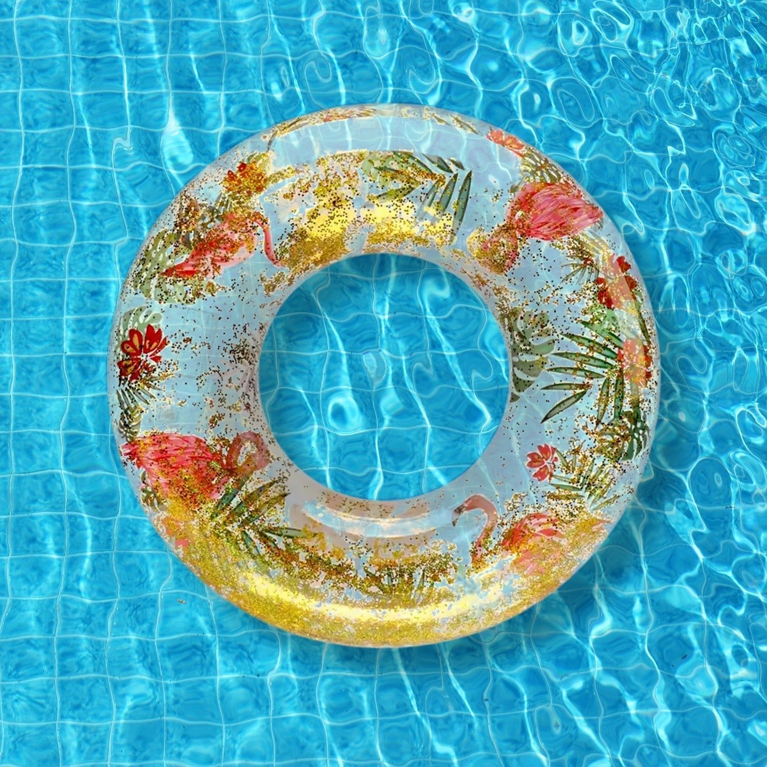 Swim Ring, For children, Conveniently Portable, Feathers, Swimming Ring, For Water Play, For Beaches, Swimming, Summer Vacation, Outdoor Swimming Beach children Pool Water Fun Toys (1 Pc) - infinityexculsivestore.com