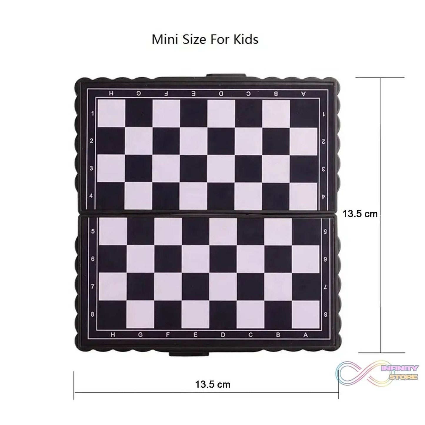 Classic chess set folding case